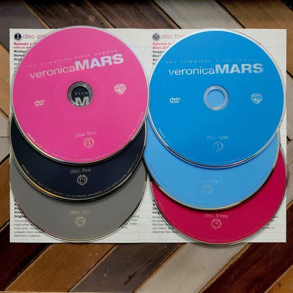 Veronica Mars: the Complete First Season (DVD) 6-Disc Box Set ft Kristin Bell - Picture 5 of 5